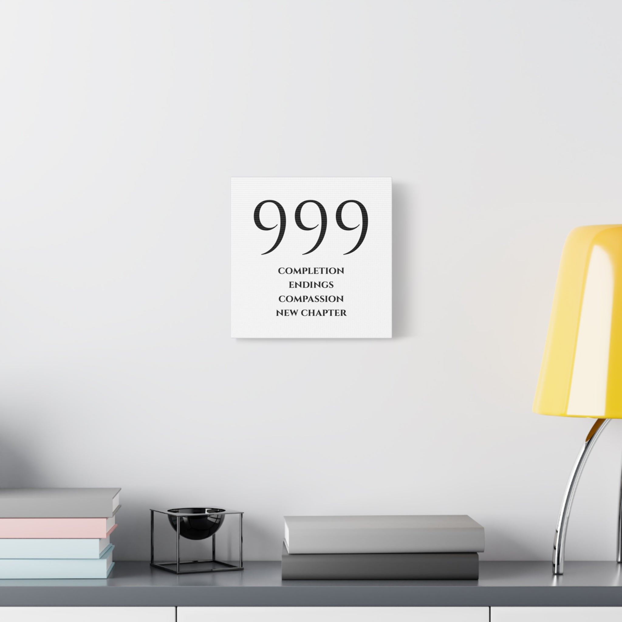 999 Matte Stretched Canvas