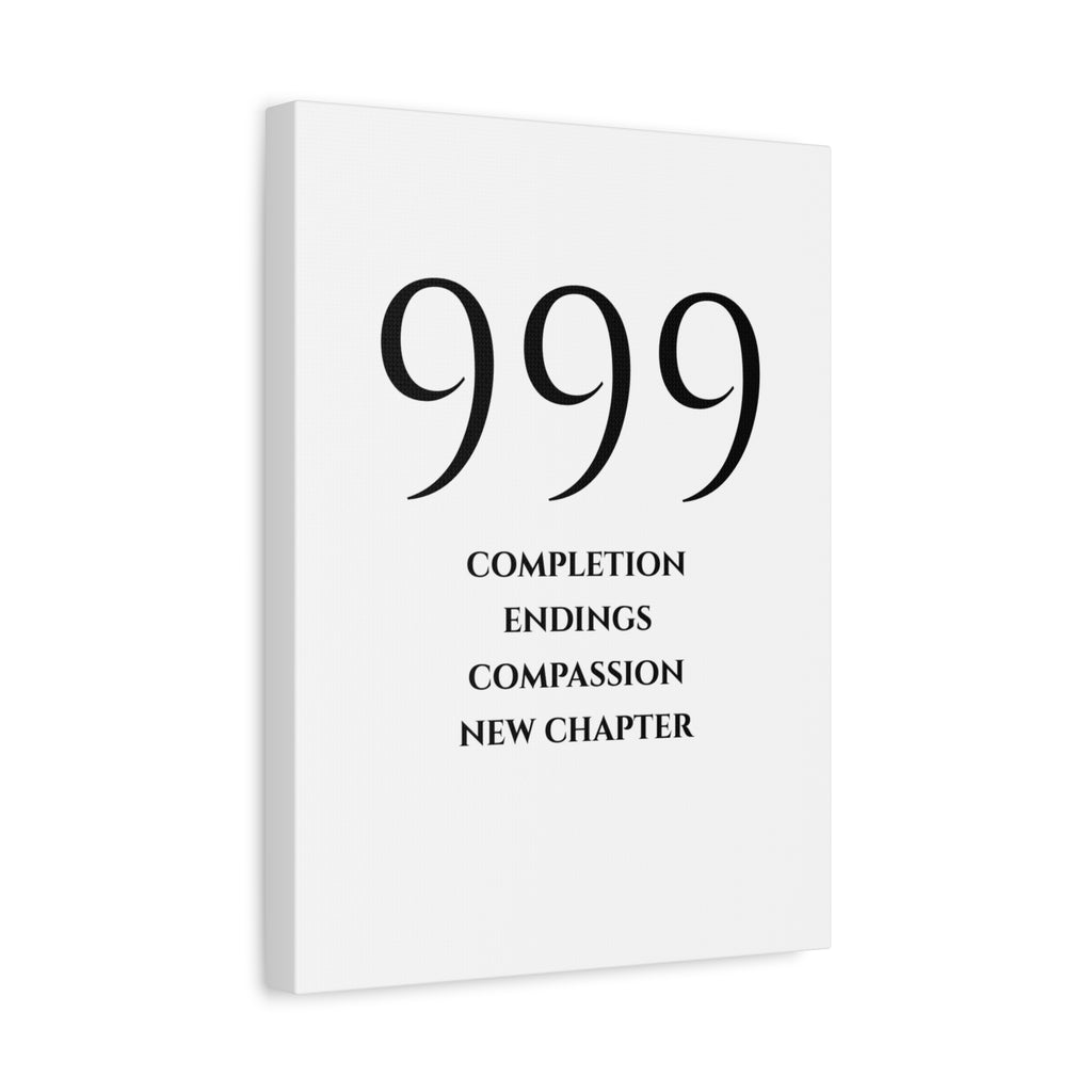 999 Matte Stretched Canvas