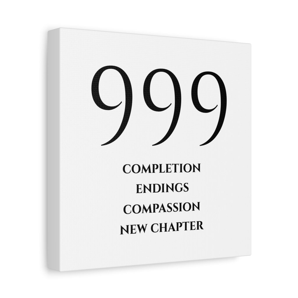 999 Matte Stretched Canvas