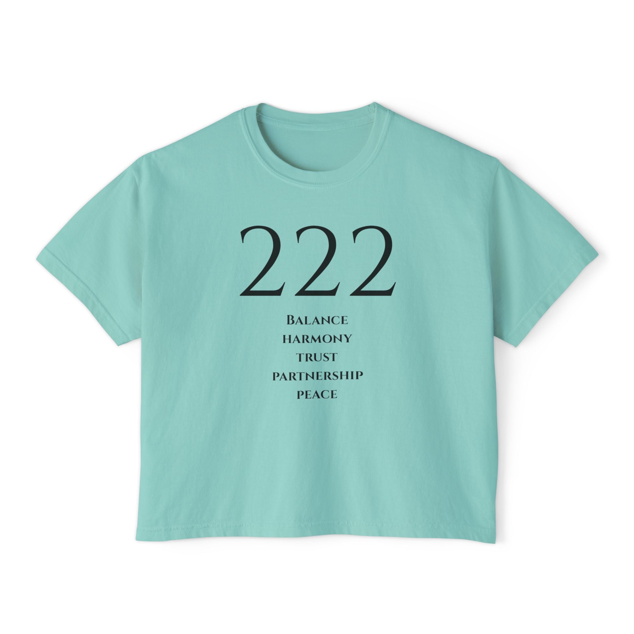 222 Women’s Boxy Tee