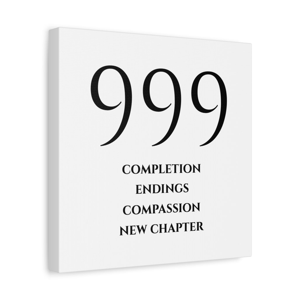 999 Matte Stretched Canvas