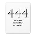 444 Matte Stretched Canvas