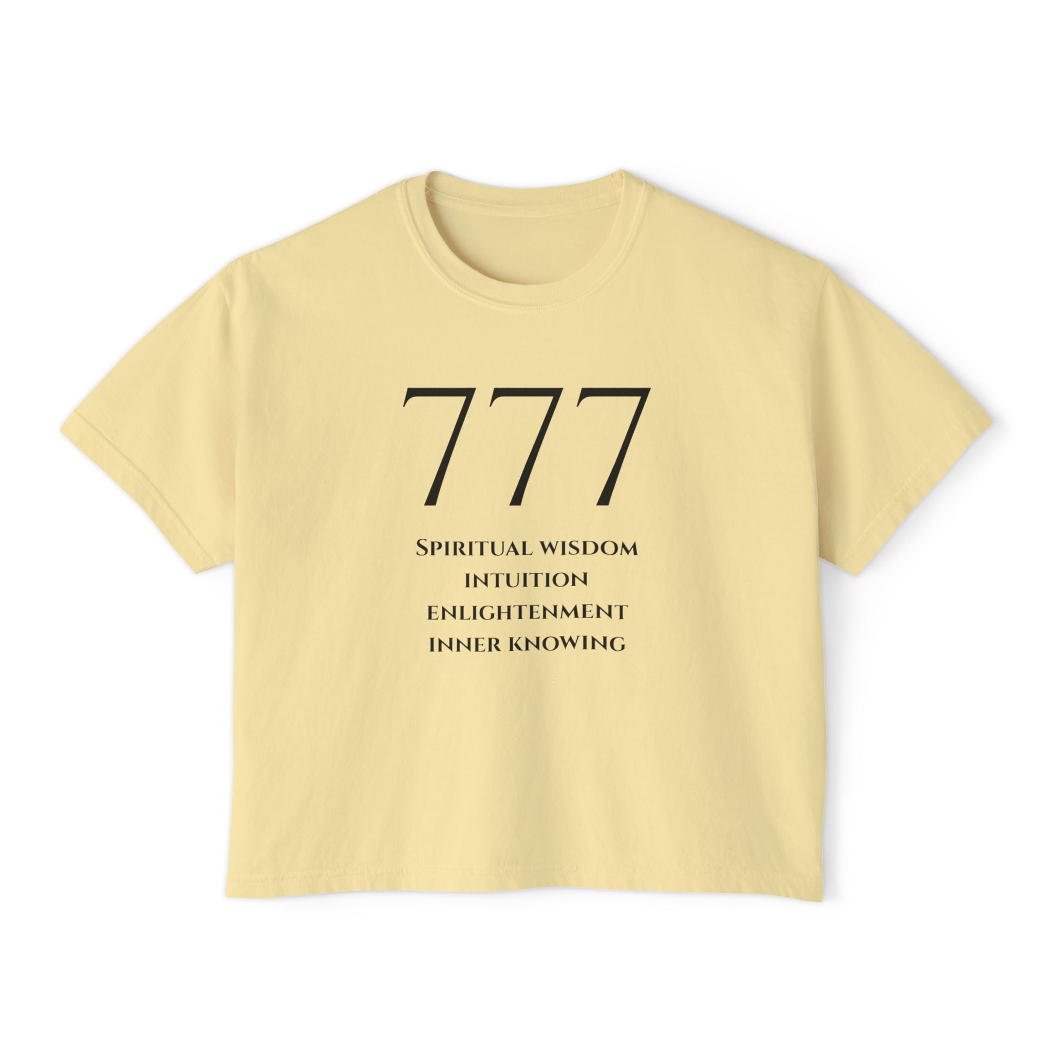 777 Women’s Boxy Tee
