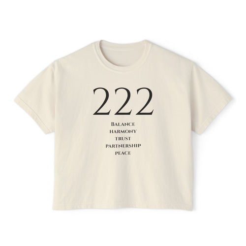 222 Women’s Boxy Tee