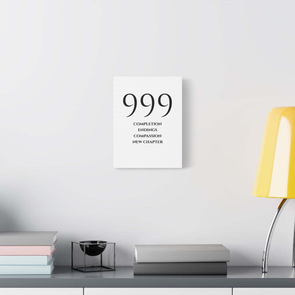 999 Matte Stretched Canvas