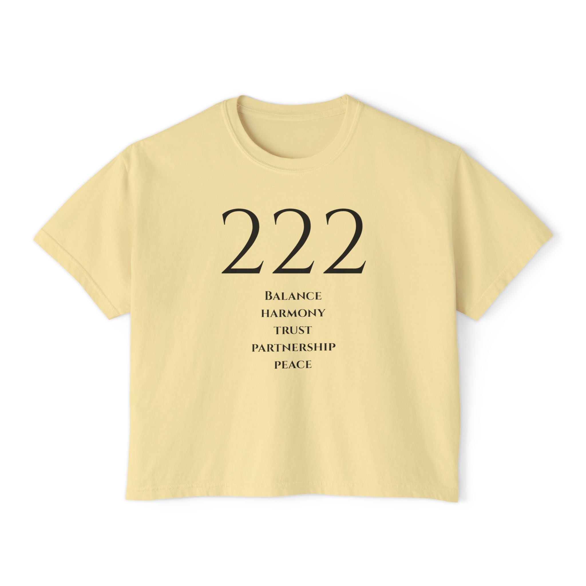 222 Women’s Boxy Tee