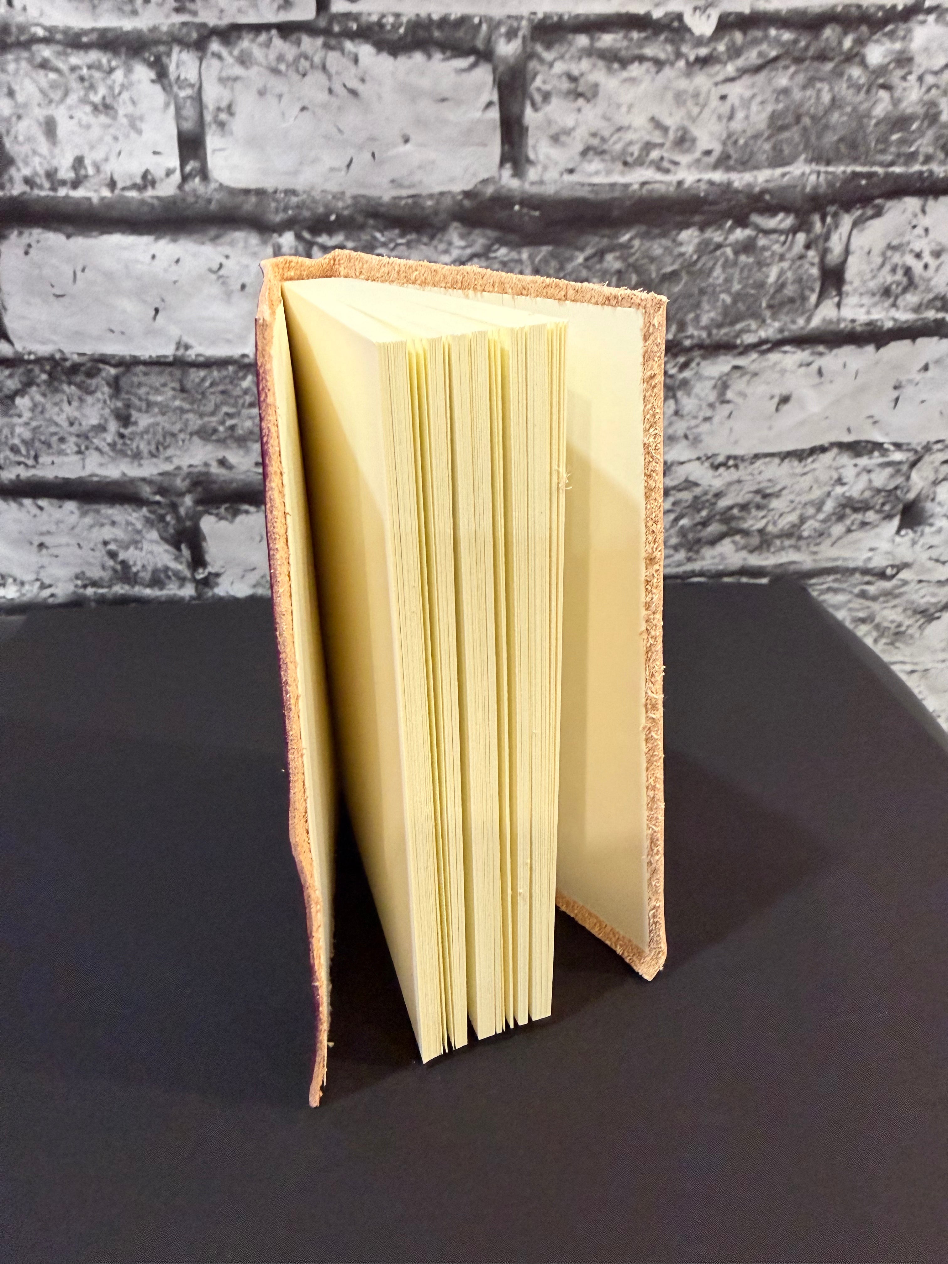 Handmade Leather Journal Fox